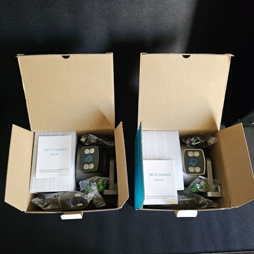 Security cameras double pack, new in packaging