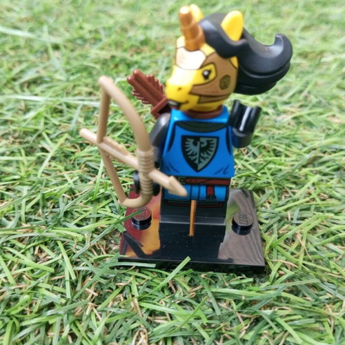 Lego Medieval Unicorn Archer like new Black Falcon