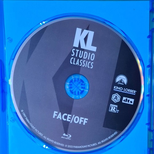 Face/Off Blu-ray new without Greek subtitles