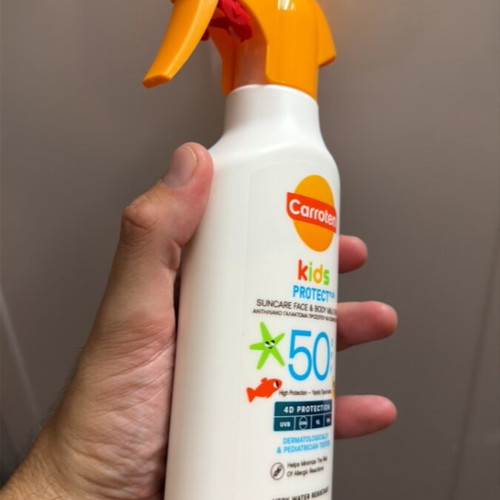 Carroten Kids Protect SPF 50 suncare spray