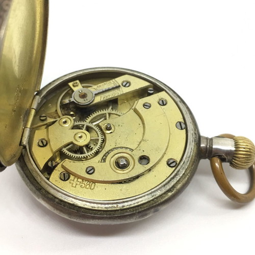 Longines pocket watch silver 1900 collectible