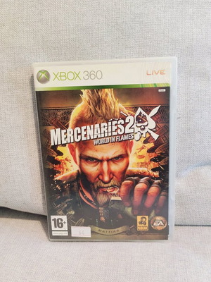 Mercenaries 2 World in Flames Xbox 360 used in very good condition