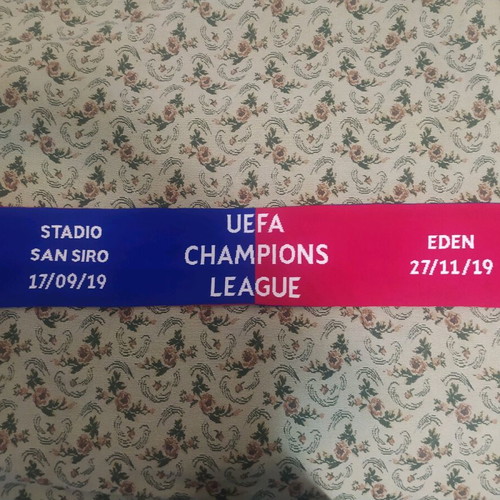 Inter-Slavia Praha 2019/20 souvenir football scarf like new