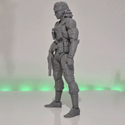 Solid Snake Figure 24cm Metal Gear Solid made to order