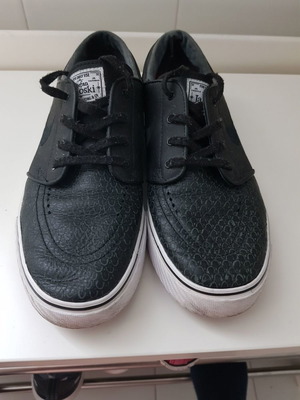 Nike SB Zoom Μαύρα Δερμάτινα Παπούτσια Μεταχειρισμένα, Νούμερο 42