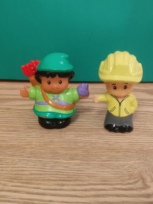 Φιγούρες Little People μεταχειρισμένες, σετ 2, Fisher Price