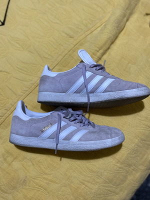 Adidas Gazelle sneakers like new, women's size 41.5, beige