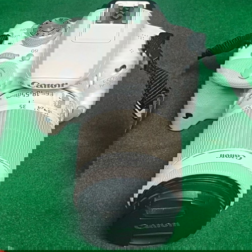 Canon EOS 100D Kit + EF-S 18-55mm IS STM μεταχειρισμένο, λευκό