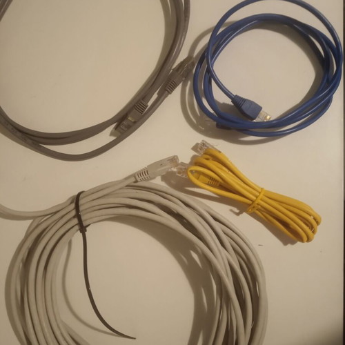 Lan cables like new, various lengths