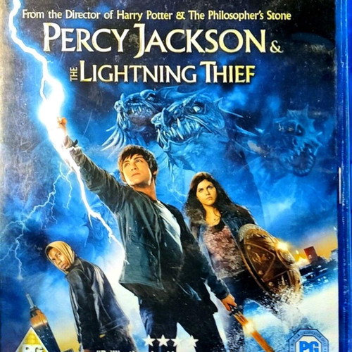 Percy Jackson and the Lightning Thief Blu-ray used, English subtitles