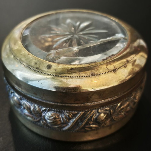 Vintage Bonbonnière Box Tseppas Brass Used