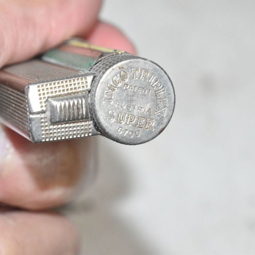 IMCO Triplex Super 6700 lighter used, vintage, made in Austria