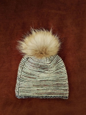 Leonardo luxury women's hat like new, wool and acrylic