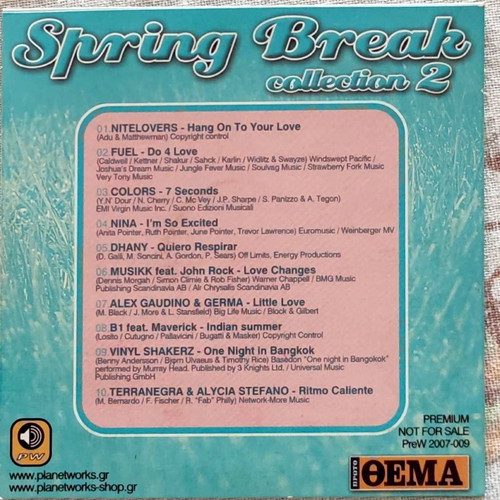 CD Spring Break Collection Vol 2 unused