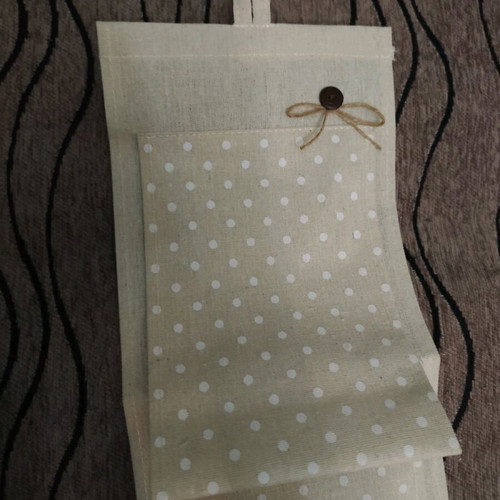 Hanging toilet paper holder new for 2 rolls