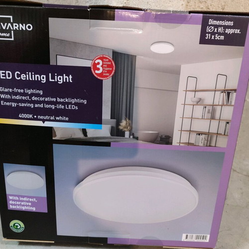 Ceiling light new, in box