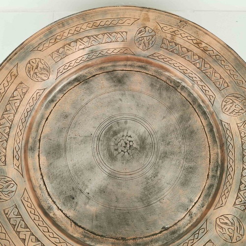 Lingeri plate engraved used, rare, from 1870 wedding era