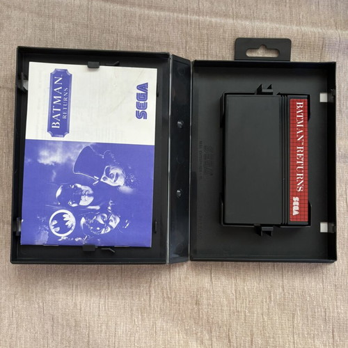 Batman Returns SEGA Master System game complete