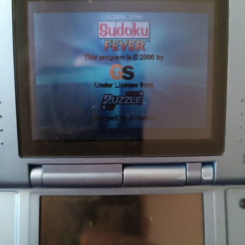 Sudoku Fever game for Game Boy Advance like new