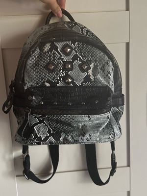 Backpack used, small, black