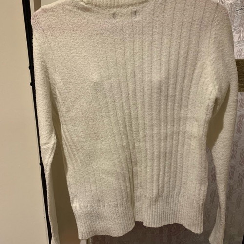 Funky Buddha knitted sweater like new, white cream, size S