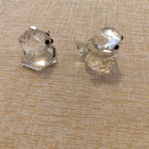Swarovski vintage pack of used crystals with missing ear