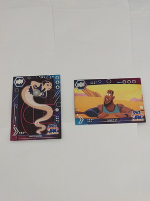 Space Jam: A New Legacy White Mamba #19 & Tune It Up #71 collectible cards