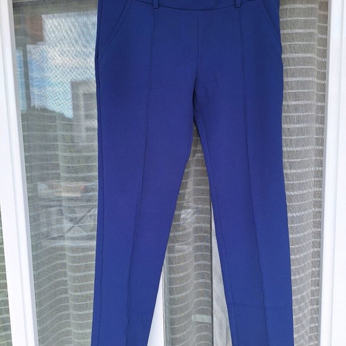 Blue suit pants large like new