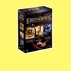DVD  LORD OF THE RINGS  6DVD
