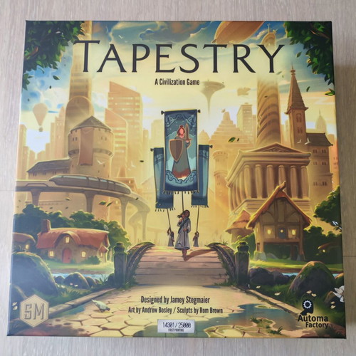 Tapestry board game like new with Folded Space insert