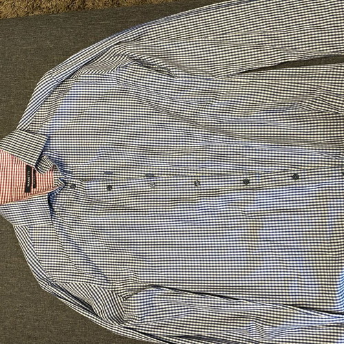 Manetti Checked Slim Fit Shirt like new, easy iron