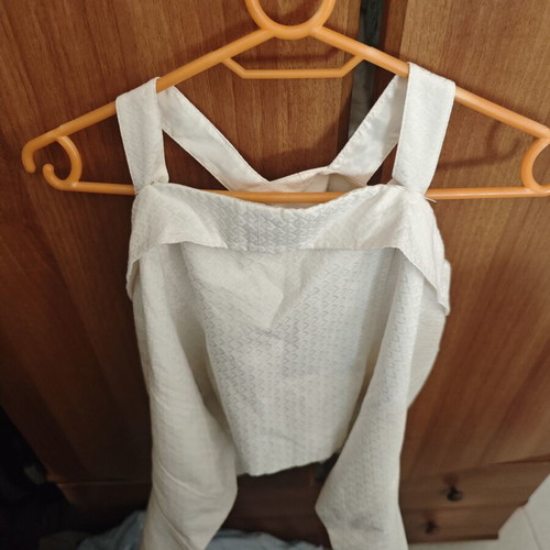 VS short white cotton dress 5XL like new