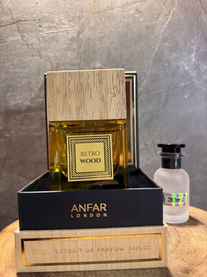 Anfar London Retro Wood Eau de Parfum 30ml new, decanted