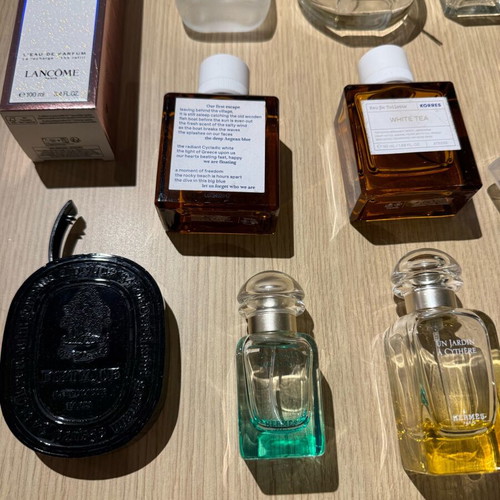 Perfume bottles used, assorted collection
