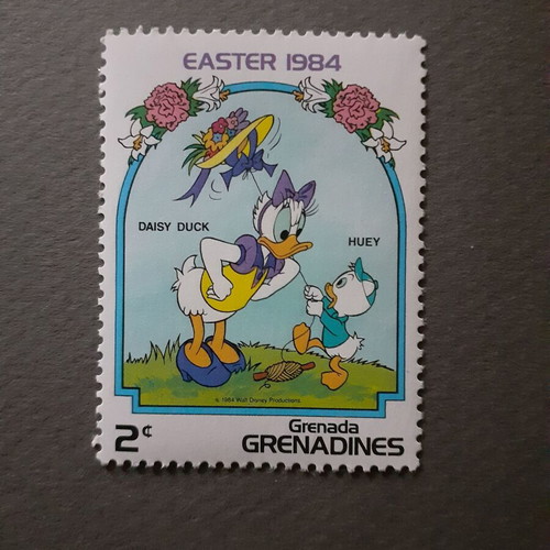 Grenada Grenadines Walt Disney Easter 1984 set of 6 stamps