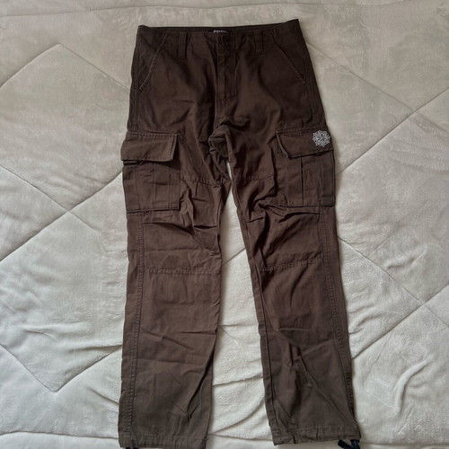 Mandala clothing cargo pants unisex like new, brown, W30