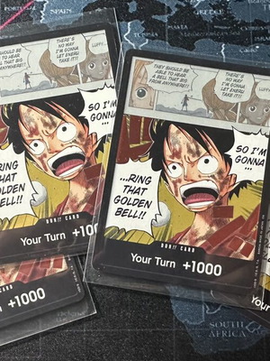DON!! Card Luffy new, Adventure on Kami’s Island