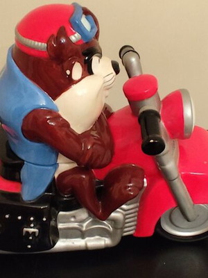 Taz porcelain collectible figure like new, Looney Tunes character