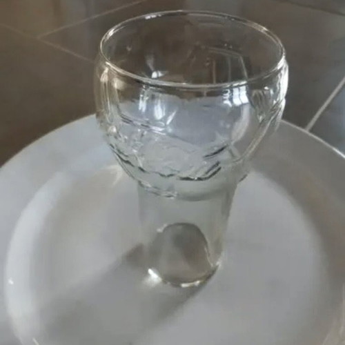 Coca-Cola Soccer Ball Glasses New Promotional Set of 2