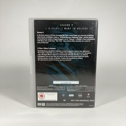 The X Files Season 9 DVD like new with English subtitles