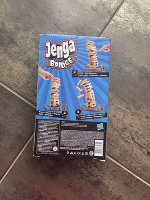 Jenga Bridge board game used