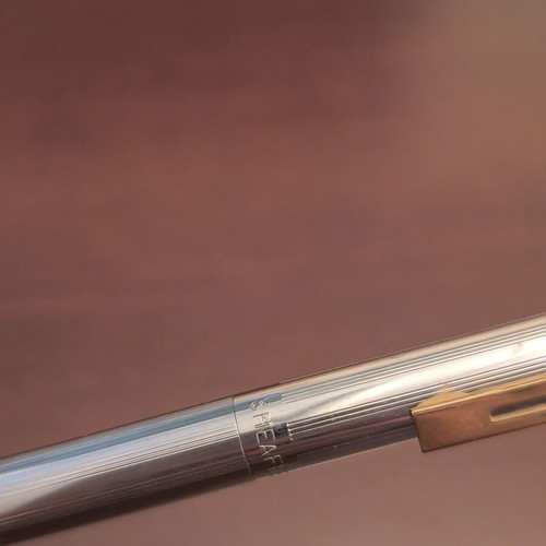 Sheaffer TARGA vintage pen like new, brushed stainless steel