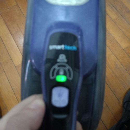 Black and Decker stick vacuum used, defective battery, with charger and brush