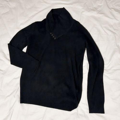 Elastic black jumper by Desierto like new unisex