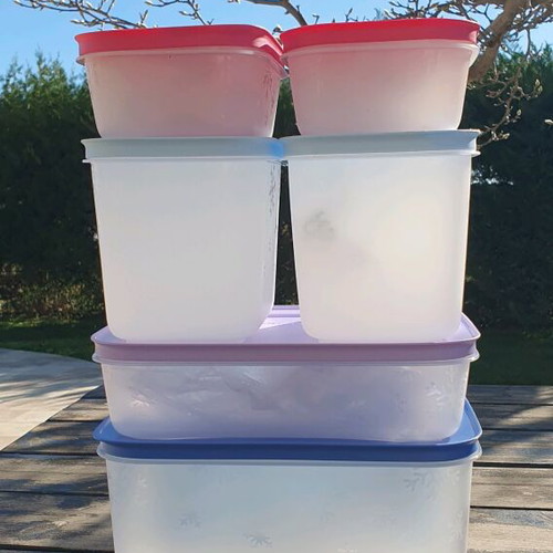 Σετ καταψύξης Tupperware 6 τεμαχίων καινούργιο