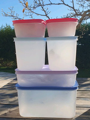 Σετ καταψύξης Tupperware 6 τεμαχίων καινούργιο