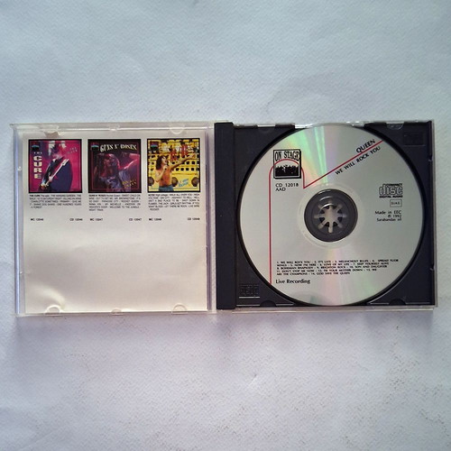 Queen We Will Rock You CD used, rock genre