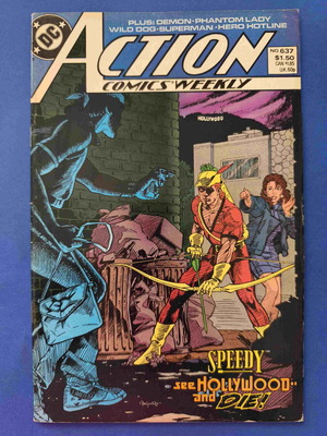 Action Comics 637 used, English