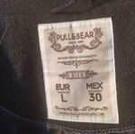 Pull&Bear winter coat like new, black, size L