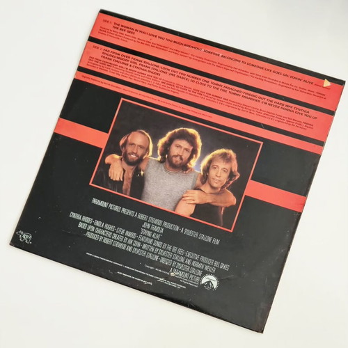 Staying Alive Original Motion Picture Soundtrack vinyl LP used, Greek pressing 1983